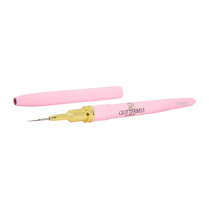 Glitterbels Liner Brush with Lid - 9mm
