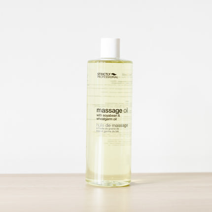 Strictly Professional Massage Oil with Soya Bean & Wheatgerm 500ml