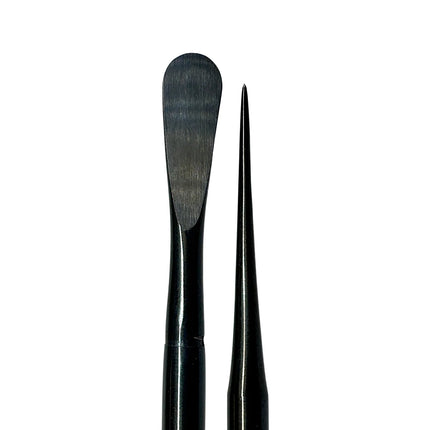 Katie Barnes Precision Cuticle Pusher & Gel detailing tool - Black