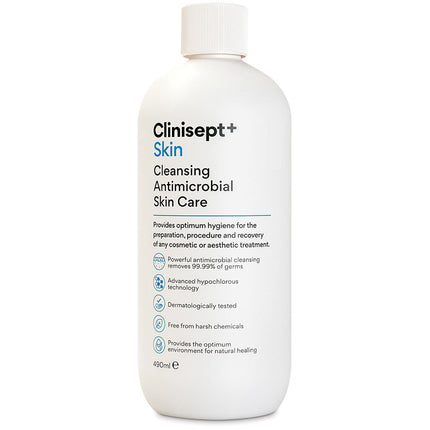 Clinisept+ skin cleanser 490ml