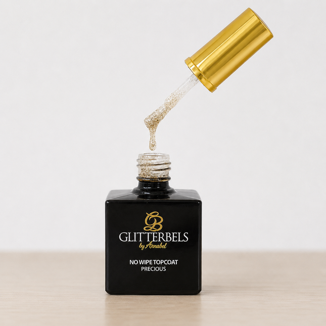 Glitterbels Precious No Wipe Top Coat  17ml