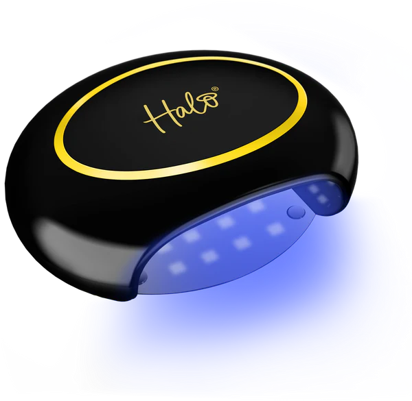 Halo LED Advanced Lamp - Black & Gold (Wireless)