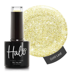 Halo 8ml Gel Polish Gold Leaf