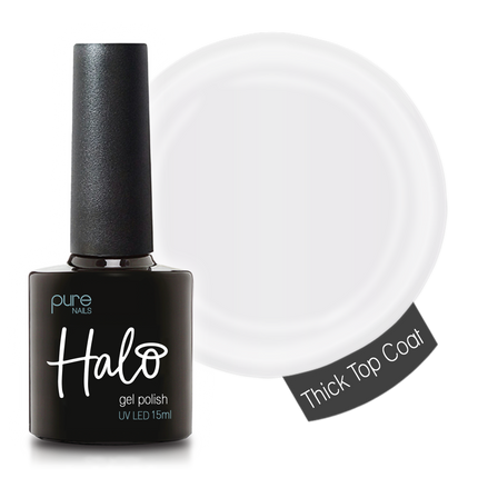 Halo Gel Polish Thick Top Coat 15ml