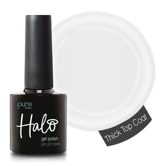 Halo Gel Polish Thick Top Coat 15ml
