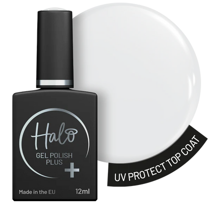 Halo Plus UV Protect Top Coat 12ml