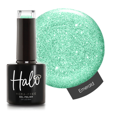 Halo 8ml Gel Polish Emerald