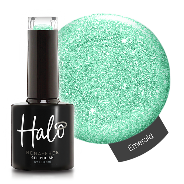 Halo 8ml Gel Polish Emerald
