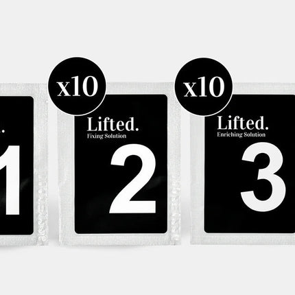 LashBase 3 Steps & Powder (3 X Sachets)