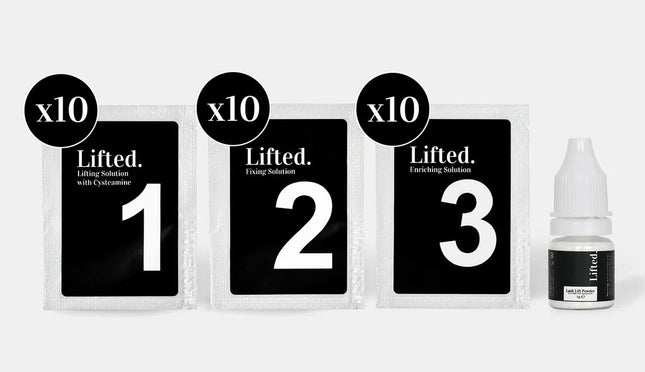 LashBase 3 Steps & Powder (3 X Sachets)