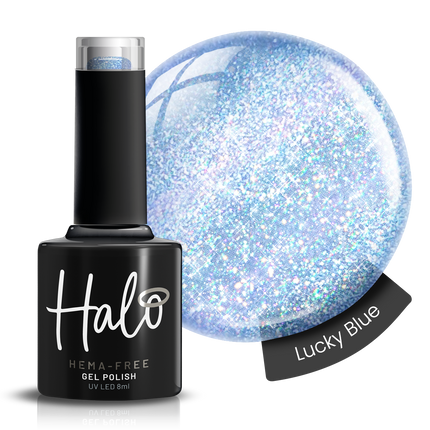 Halo 8ml Gel Polish Lucky Blue