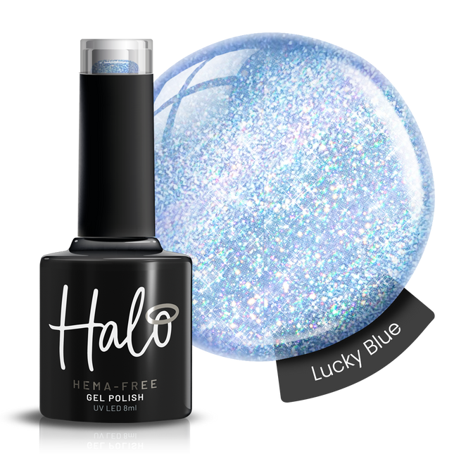 Halo 8ml Gel Polish Lucky Blue
