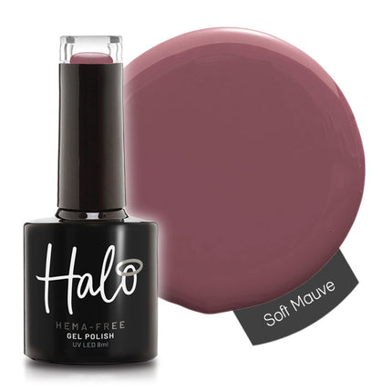 Halo 8ml Gel Polish Soft Mauve