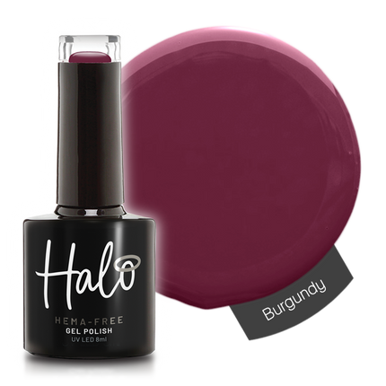 Halo 8ml Gel Polish Burgundy