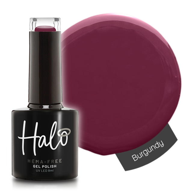 Halo 8ml Gel Polish Burgundy