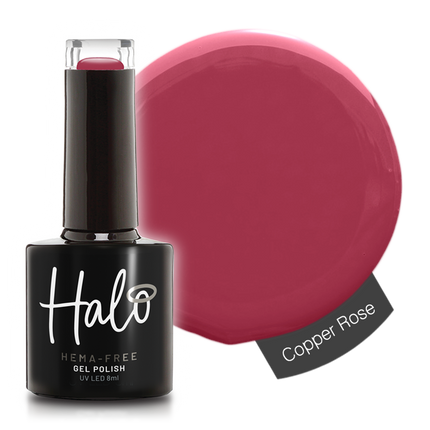 Halo 8ml Gel Polish Copper Rose