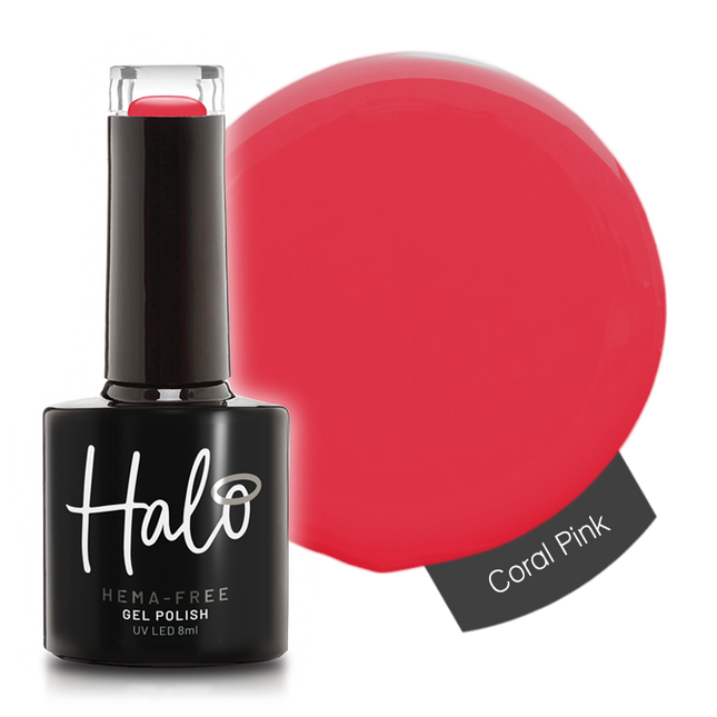 Halo 8ml Gel Polish Coral Pink