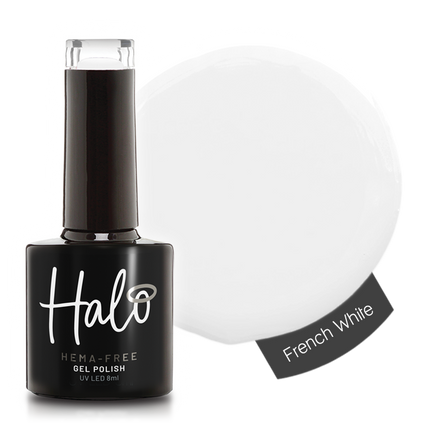 Halo 8ml Gel Polish French White