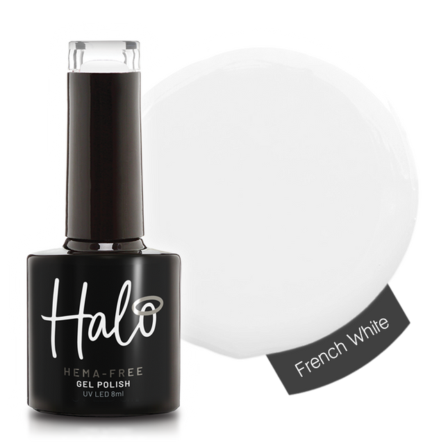 Halo 8ml Gel Polish French White