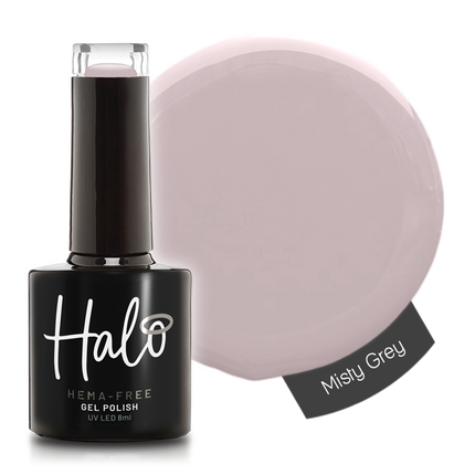 Halo 8ml Gel Polish Misty Grey