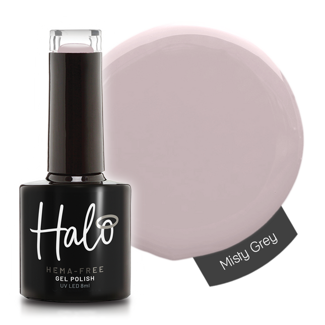 Halo 8ml Gel Polish Misty Grey