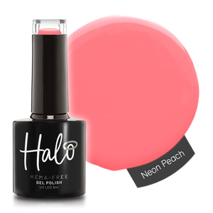 Halo 8ml Gel Polish Neon Peach