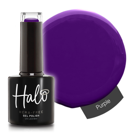 Halo 8ml Gel Polish Purple