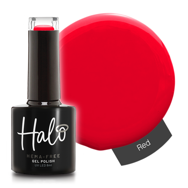 Halo 8ml Gel Polish Red