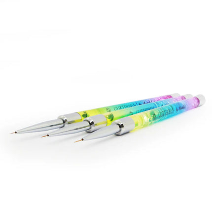 Glitterbels Fine detailer brushes 3PK
