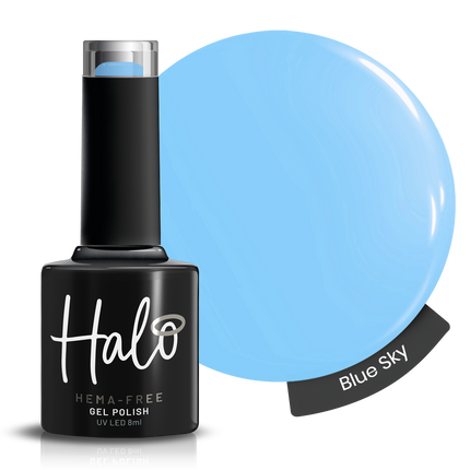 Halo 8ml Gel Polish Blue Sky