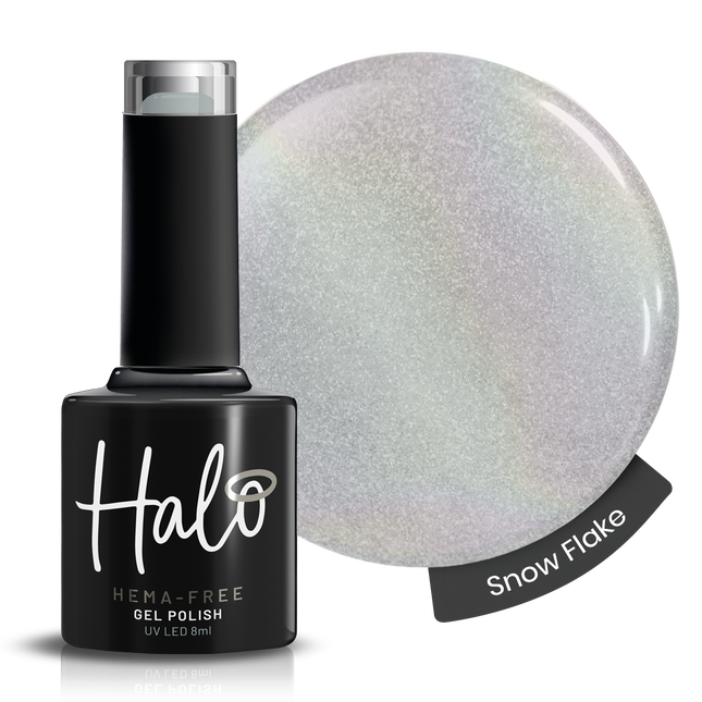 Halo 8ml Gel Polish Snowflake