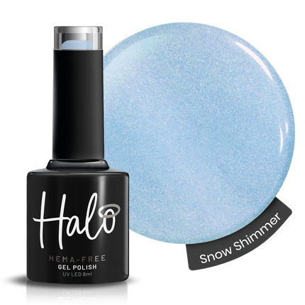 Halo 8ml Gel Polish Snow Shimmer
