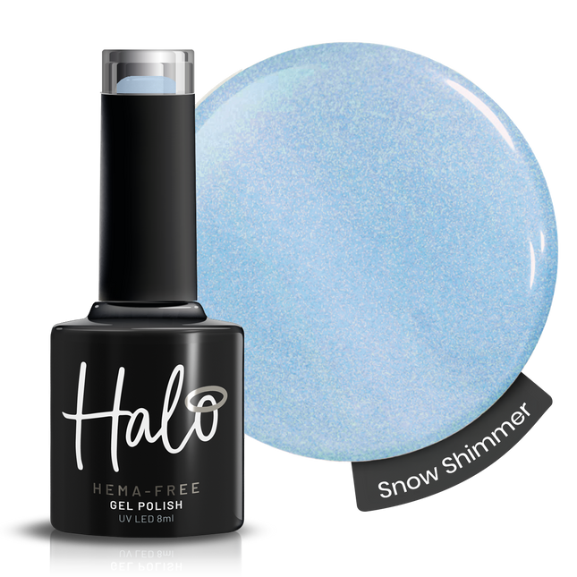 Halo 8ml Gel Polish Snow Shimmer