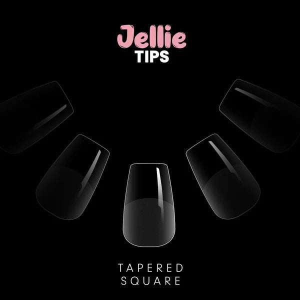 Halo Jellie Nail Tips - Tapered Square 120