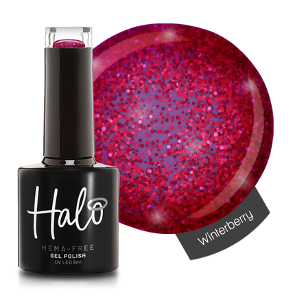 Halo 8ml Gel Polish Winterberry