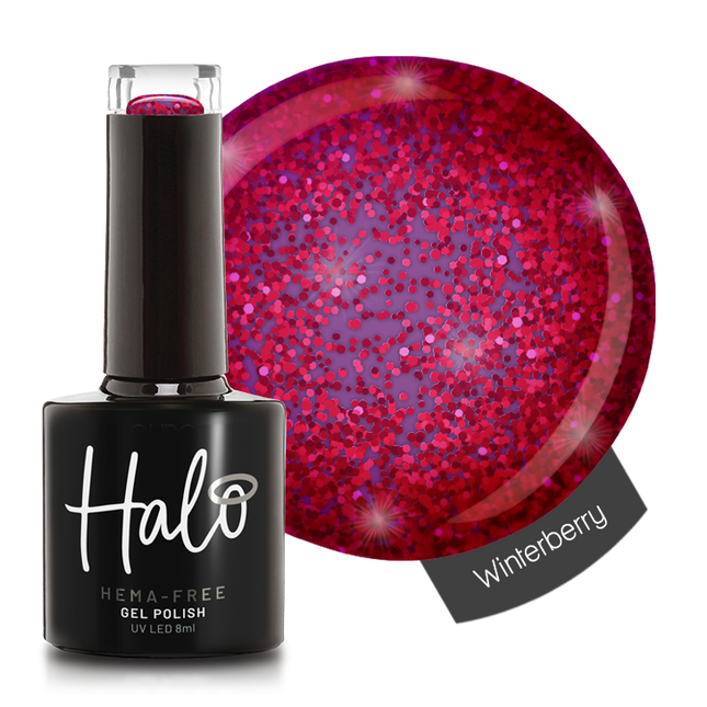 Halo 8ml Gel Polish Winterberry