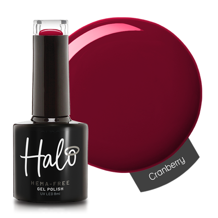 Halo 8ml Gel Polish Cranberry
