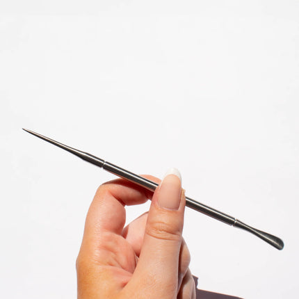 Katie Barnes Precision Cuticle Pusher & Gel detailing tool - Black