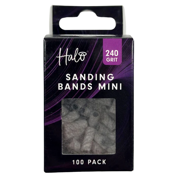 Halo Sanding Bands Mini White 240 pack 100