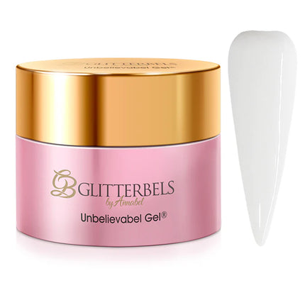 Glitterbels Unbelievable Gel - White 10ml