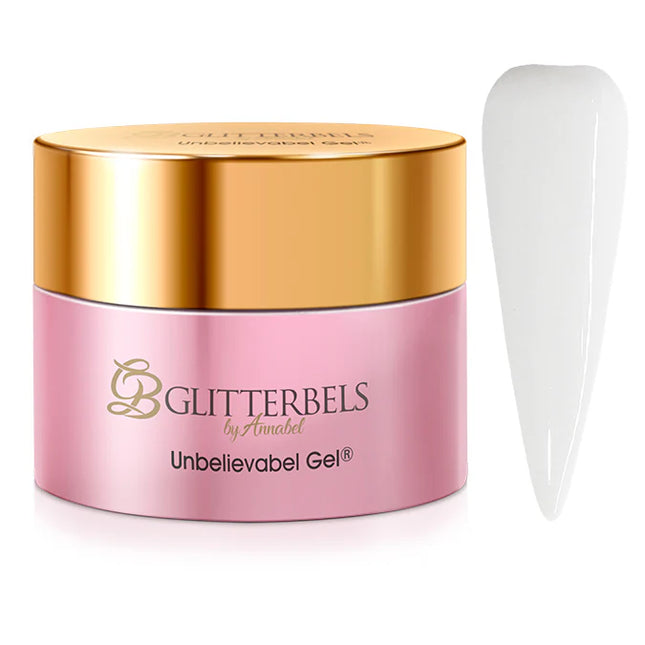 Glitterbels Unbelievable Gel - White 10ml